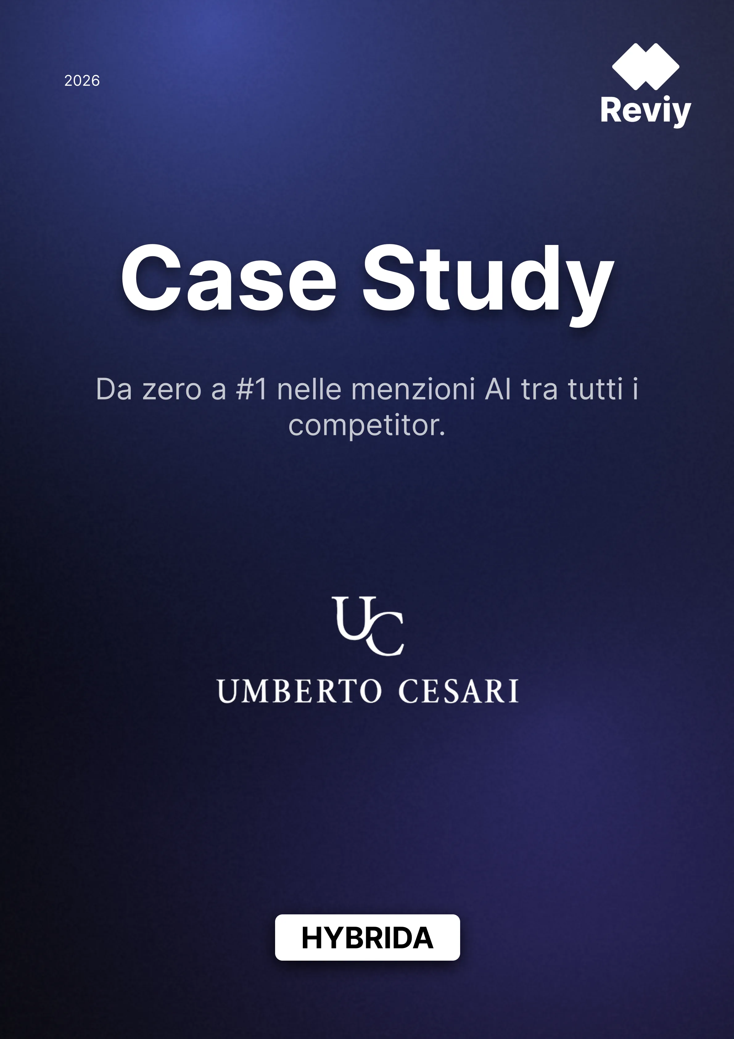 Umberto Cesari Case Study